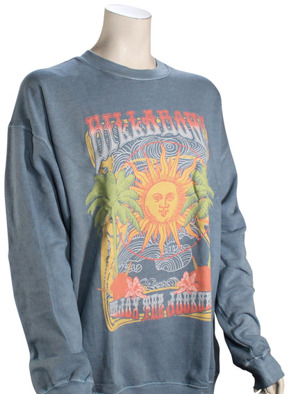 Ride In Oversized Crewneck Sweatshirt