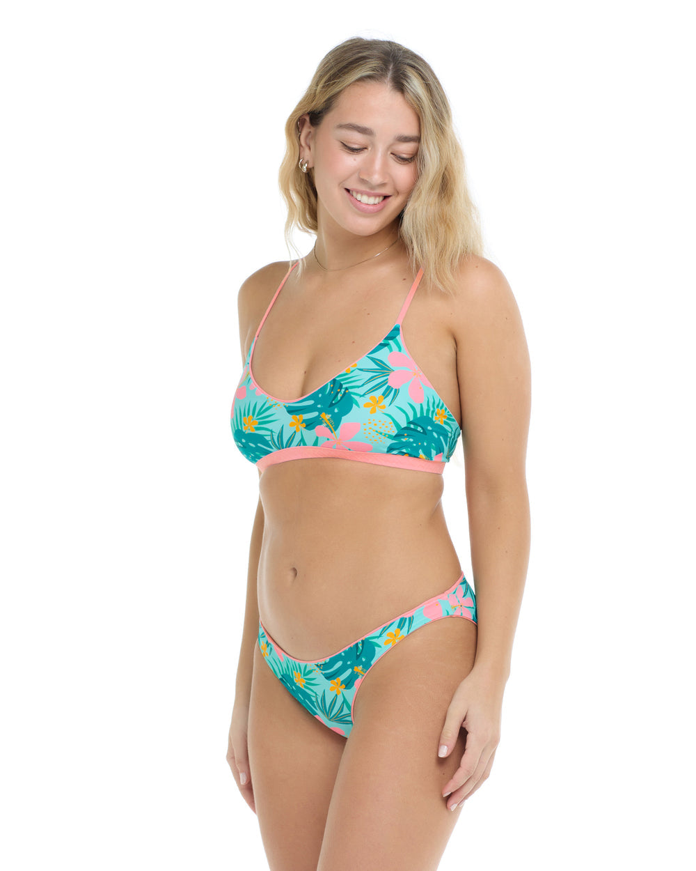 Flor Nove Ruth Reversible Fixed Triangle Bikini Top