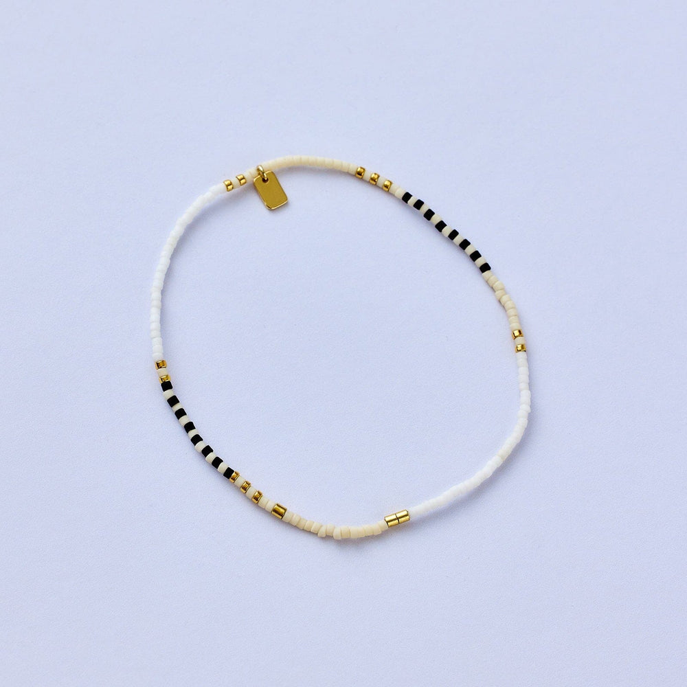 Mixed Seed Bead Anklet