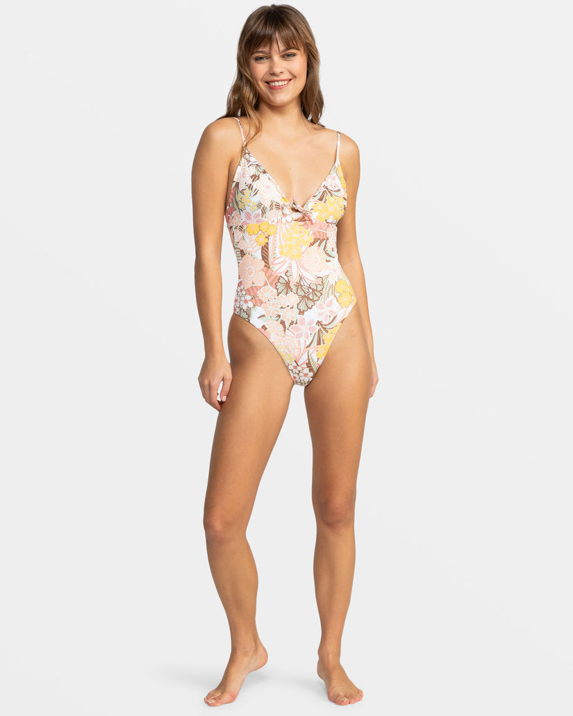 Playa Paradise Reversible One-Piece Swimsuit
