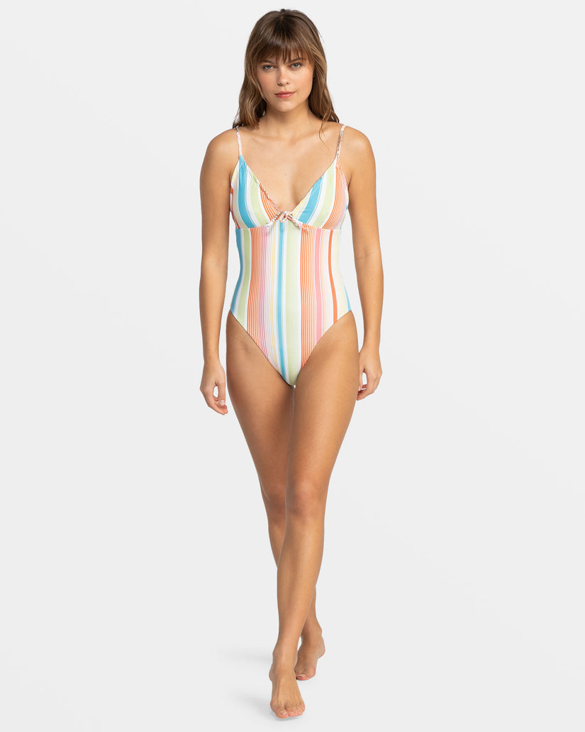 Playa Paradise Reversible One-Piece Swimsuit