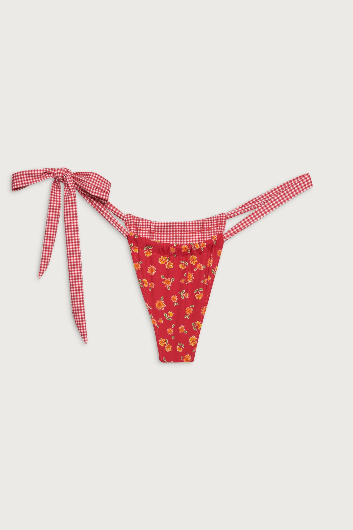 Kealy Tie Side Cheeky Bikini Bottom