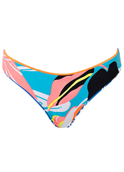 Tropical Paradise Flirt Low Rise Thin Side Bikini Bottom