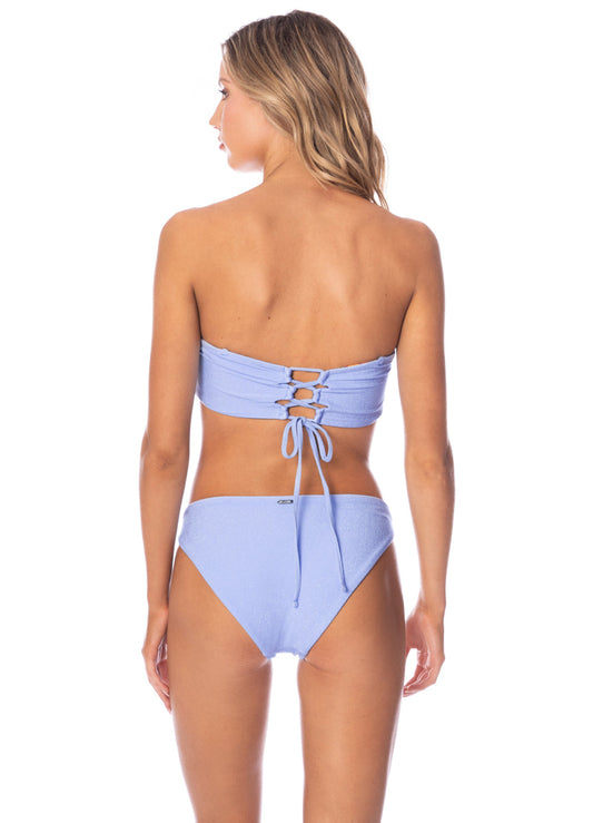 Serenity Blue Sublimity Regular Rise Classic Bikini Bottom