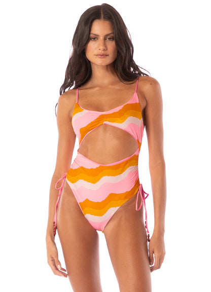 Orchid Pink Kai Cut One Piece