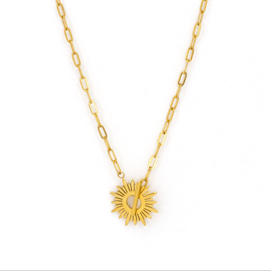 Golden Sun Necklace