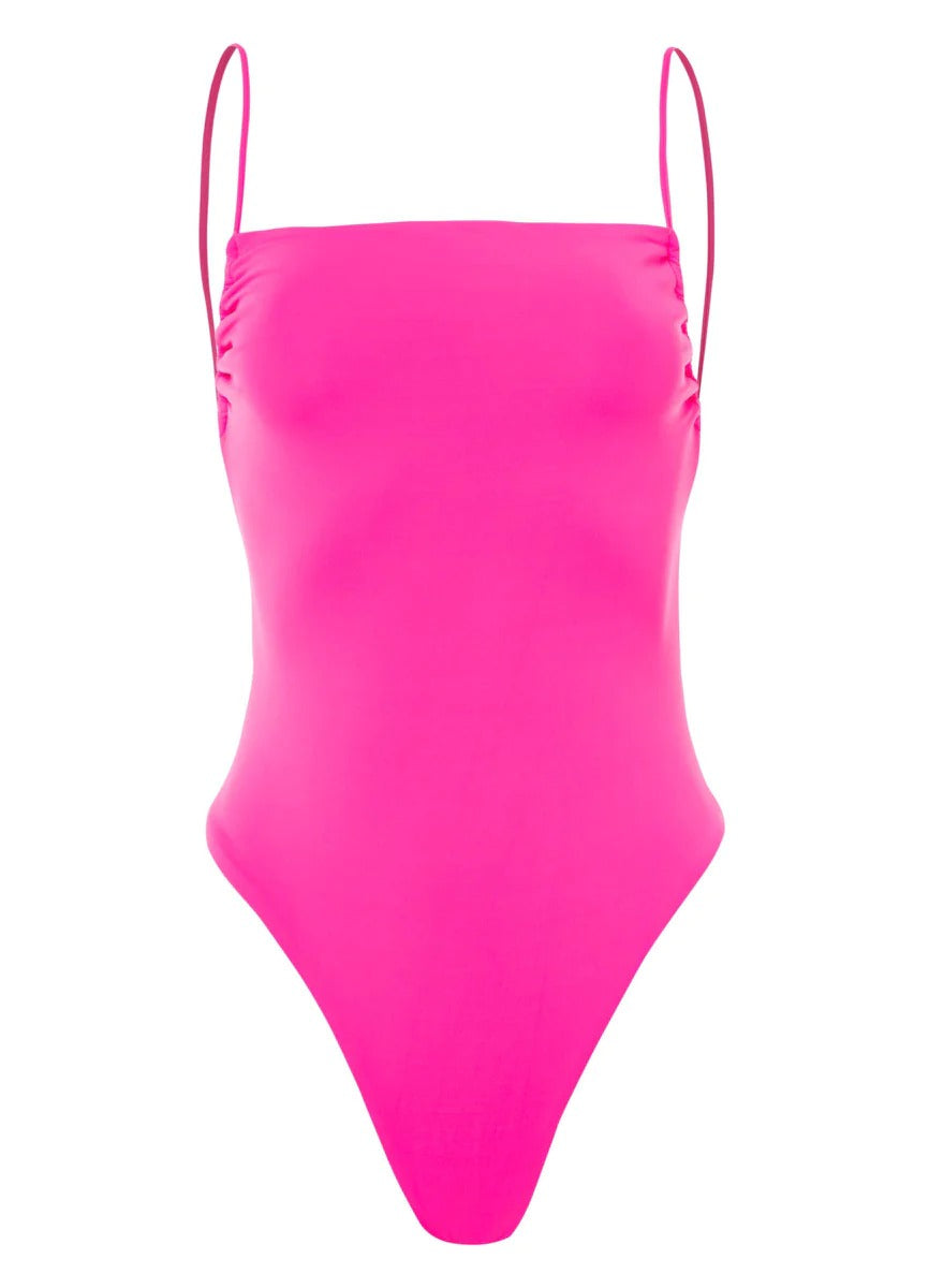 Radiant Pink Brittany One Piece