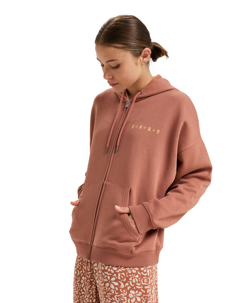 Lineup Oversized Zip Hoodie