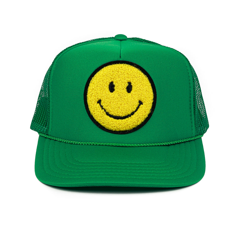 Smiley Face Kids Trucker Hat