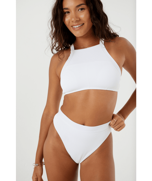 Rib Roxy Love Banded High Waist Bottom