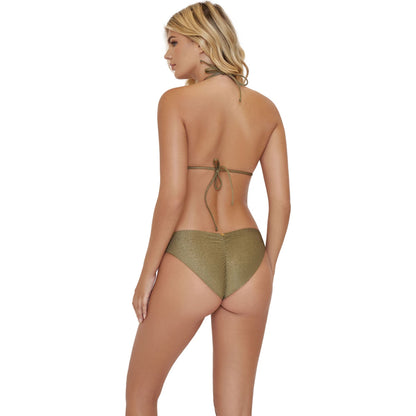 Euphoria Basic Ruched Bikini Bottom