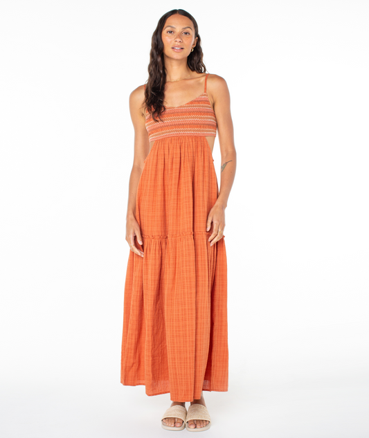 Hot Tropics Maxi Solid Dress