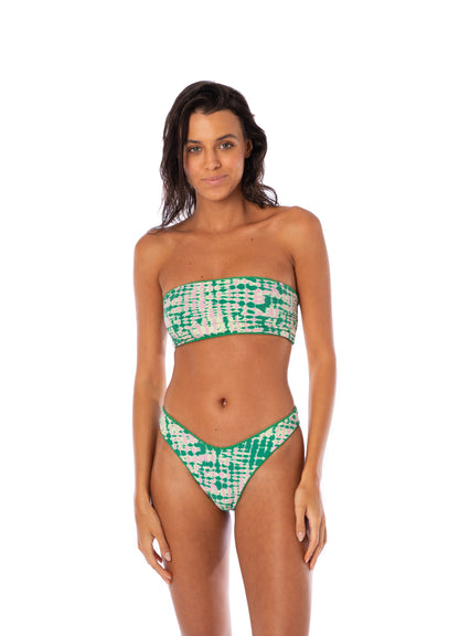 Enchanting Emerald Splendor Bikini Bottom