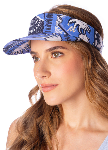 Eclectic Ocean Sunny Visor