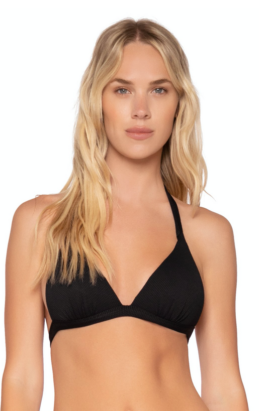 Deep Sea Triangle Bikini Top The Bikini Shoppe